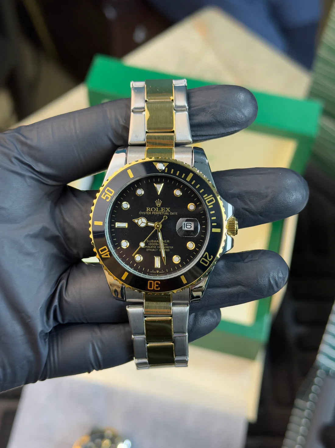 Rajab Butt - Rolex Submariner Date Two Tone Black