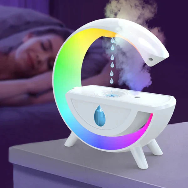 Water Droplet Air Humidifier With lamp