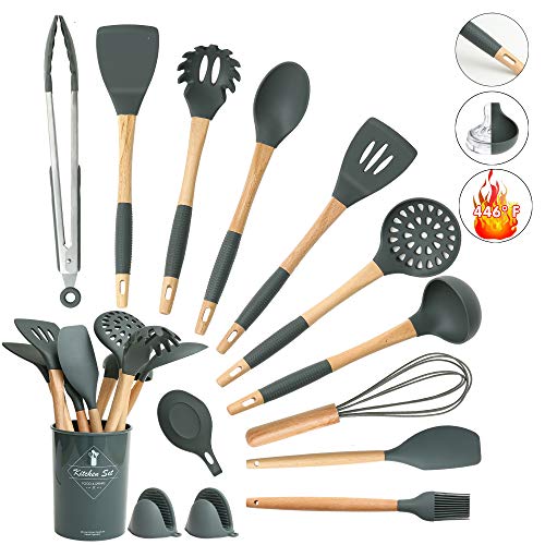 12 pcs Silicone Kitchenware Cooking Utensils Set