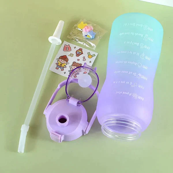 3PCS sports water bottle