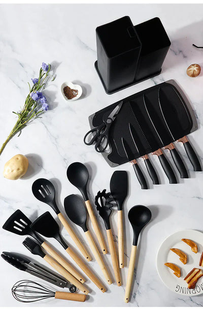 19Pcs Kitchen Utensils Set